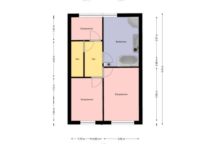 Plattegrond – Groenendaal 23, Landgraaf