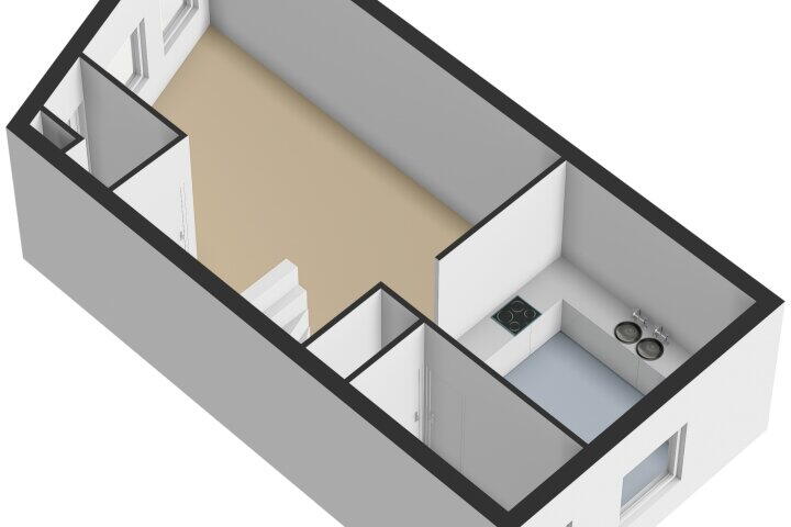 Plattegrond – Groenewoud 55, Vlissingen
