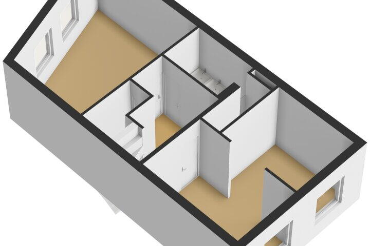 Plattegrond – Groenewoud 55, Vlissingen