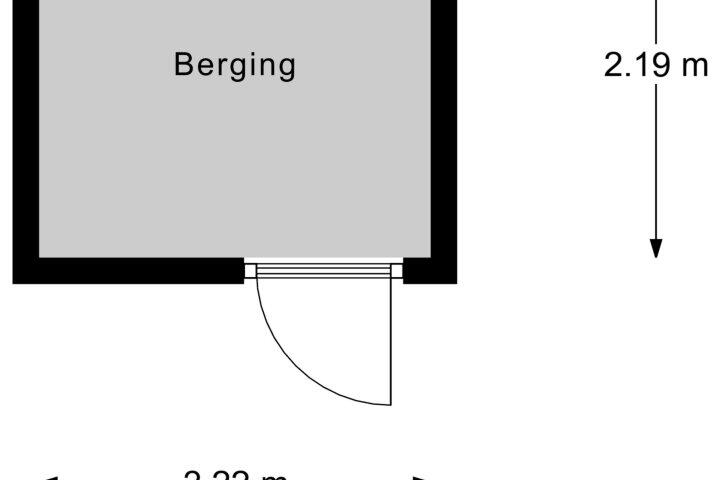 Plattegrond – Groenewoud 55, Vlissingen