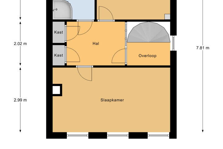 Plattegrond – Groenewoud 77, Vlissingen