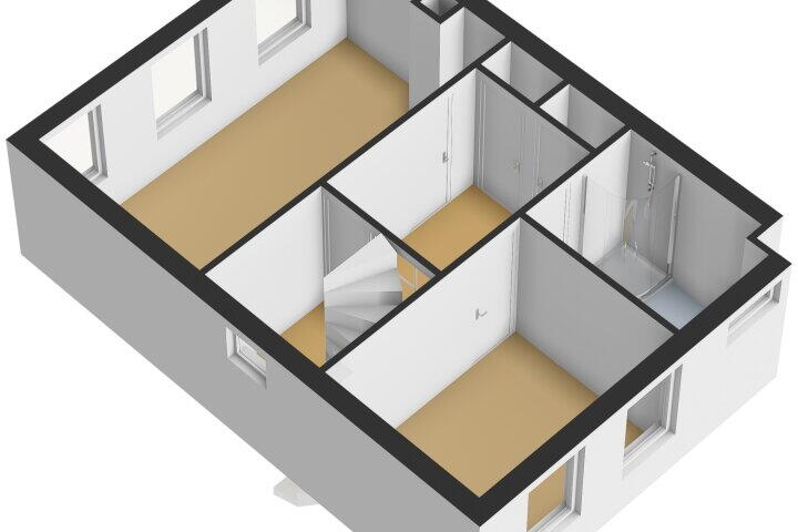Plattegrond – Groenewoud 77, Vlissingen