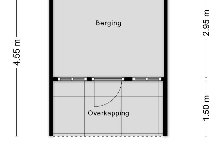 Plattegrond – Groenewoudseweg 57, Wijchen