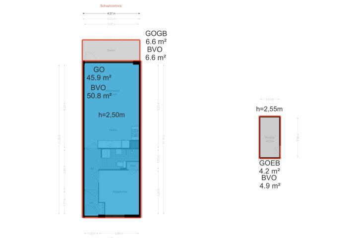 Plattegrond – Groenhof 30, Amstelveen