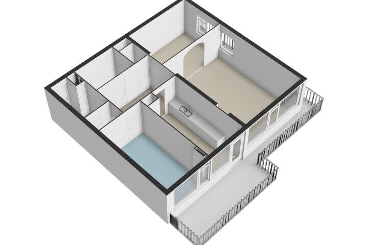 Plattegrond – Groenhof 309, Amstelveen