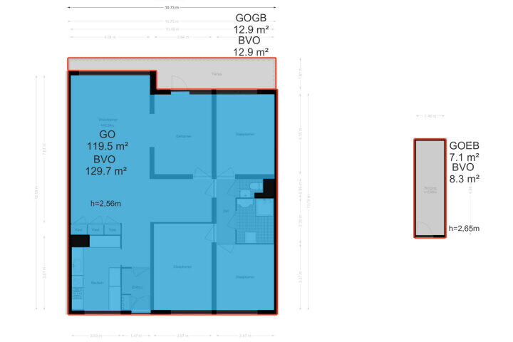Plattegrond – Groenhof 9, Amstelveen