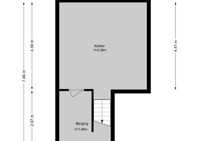 Plattegrond – Groenlandse kade 95, Vinkeveen