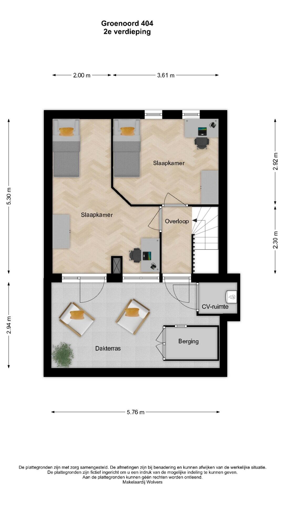 Plattegrond 3 - Groenoord 404, Alphen Aan Den Rijn