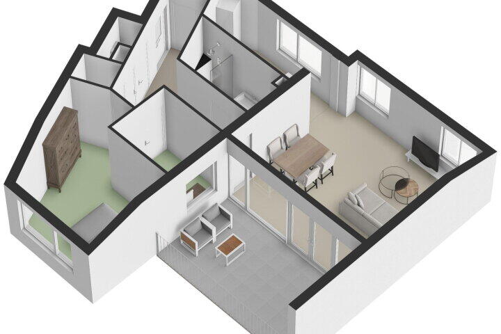 Plattegrond – Groningensingel 1075, Arnhem