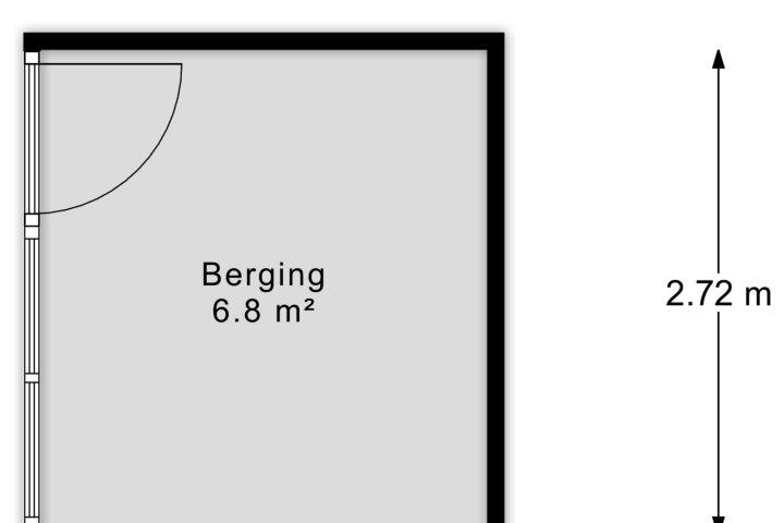Plattegrond – Groningensingel 1075, Arnhem
