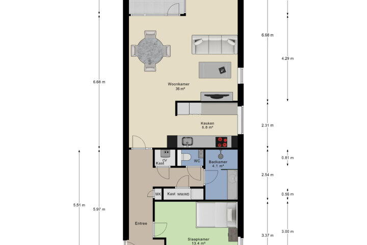 Plan – Groningensingel 1161, Arnhem