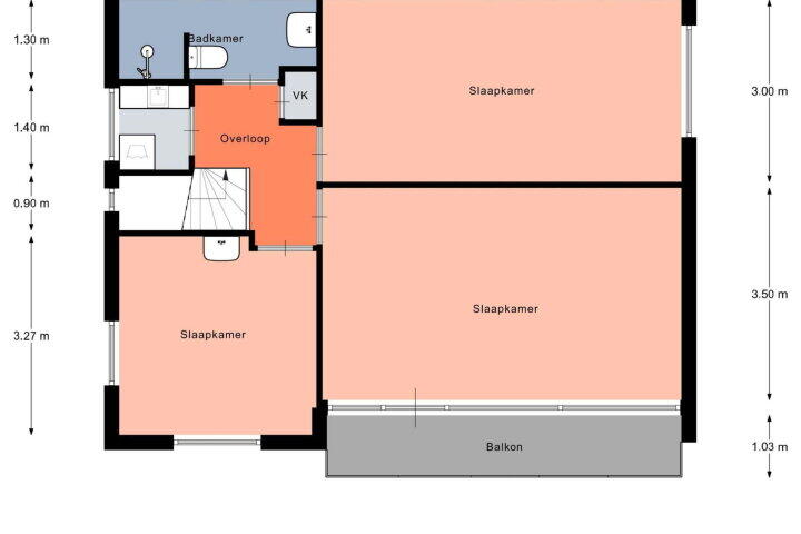 Plattegrond – Groningerweg 12, Peize