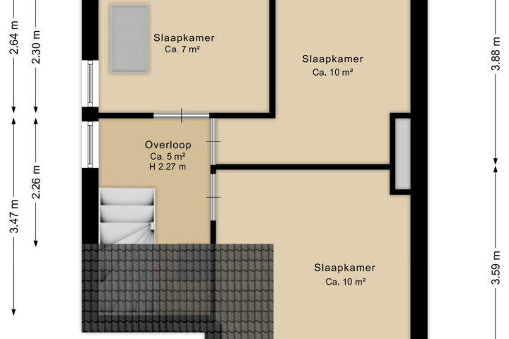 Plattegrond – Groningerweg 31, Groningen