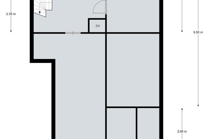 Plattegrond – Groningerweg 9, Paterswolde