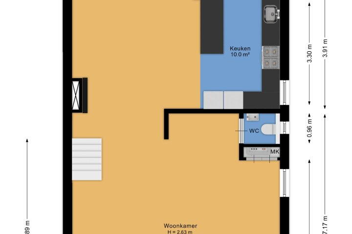 Plattegrond – Groote Noord 2, Monnickendam