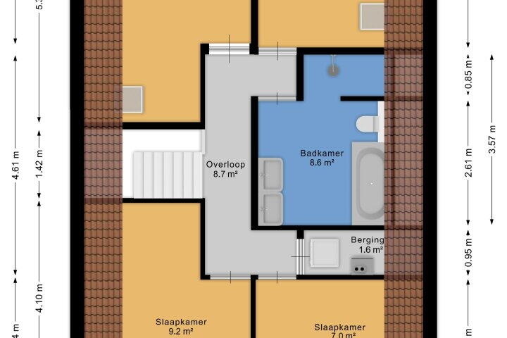Plattegrond – Groote Noord 2, Monnickendam