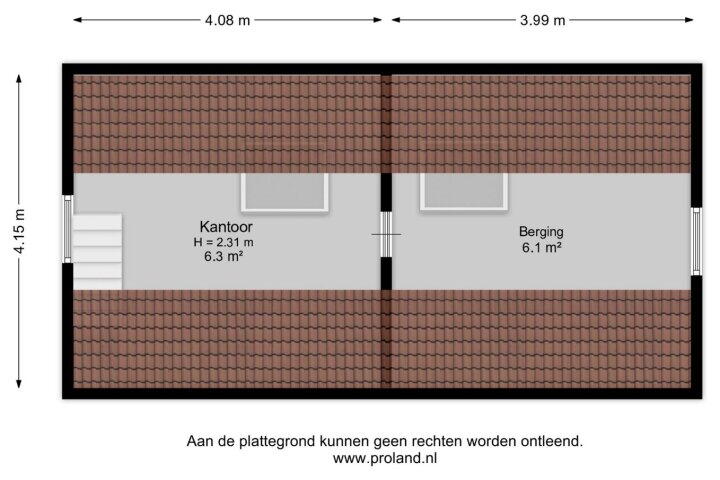 Plattegrond – Groote Noord 2, Monnickendam