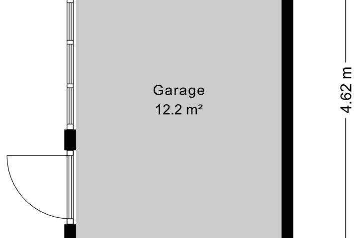 Plattegrond – Grootveenweg 9, Norg