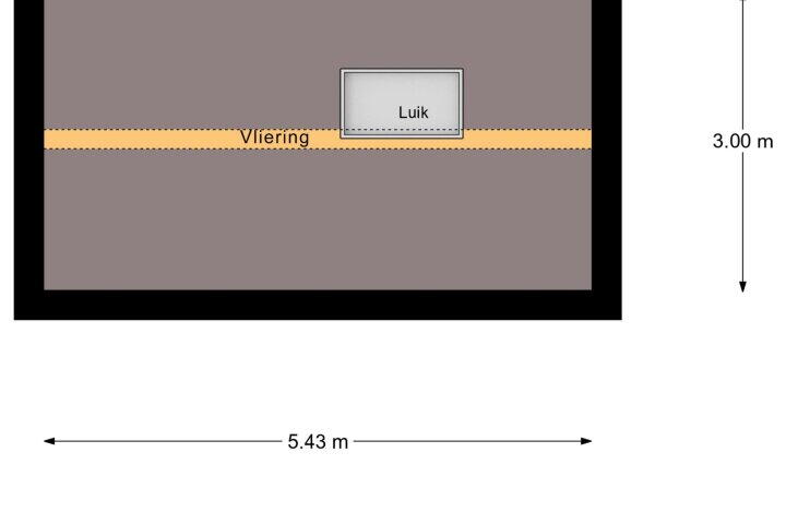 Plattegrond – Grotestraat 5, Linne