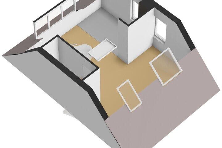 Plattegrond – Grotestraat 5, Linne