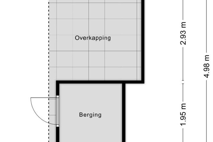 Plattegrond – Gruttoplein 1, Boskoop