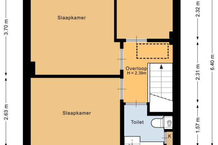 Plattegrond – Gulicksestraat 19, Sittard