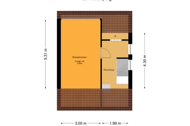 Plattegrond – Gustaaf Gelderstraat 50, Almere
