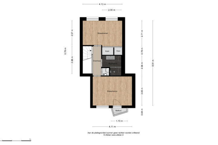 Plattegrond – Haagdijk 3 A, Breda