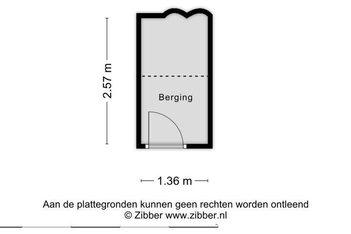 Plattegrond – Haagdijk 3 A, Breda
