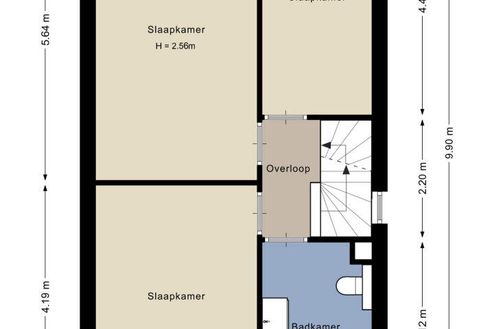 Plattegrond – Haagplein 68, Amersfoort