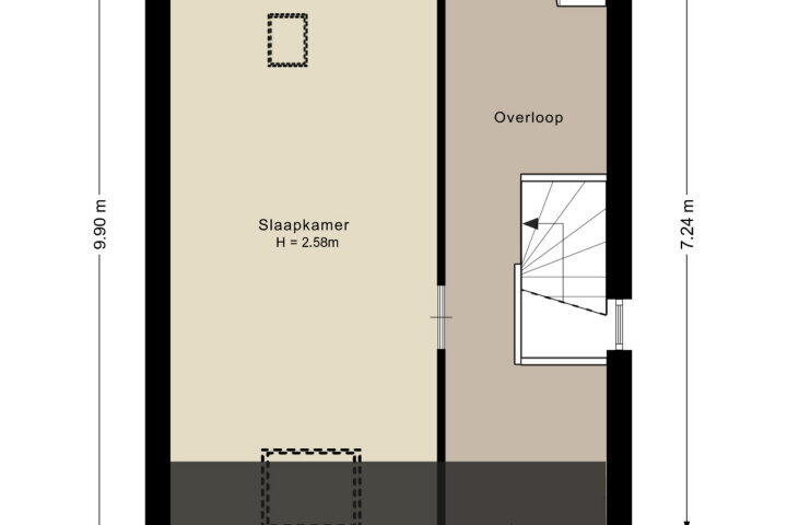 Plattegrond – Haagplein 68, Amersfoort