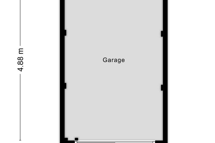 Plattegrond – Haagsestraat 23, Cuijk