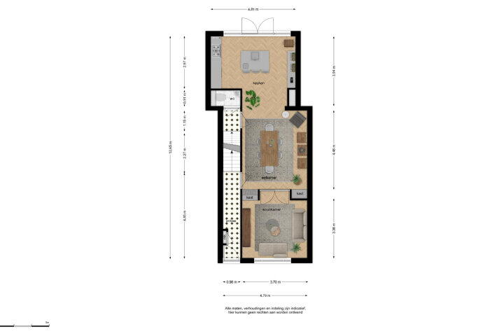 Plattegrond – Haagweg 264, Breda