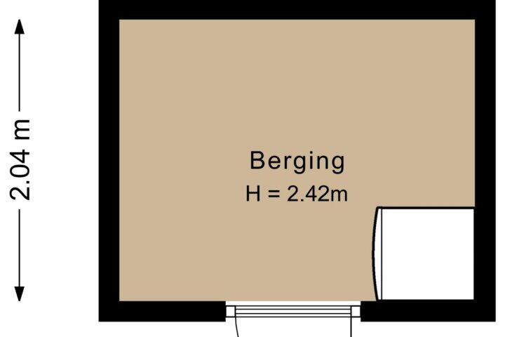 Plattegrond – Haagweg 268, Breda
