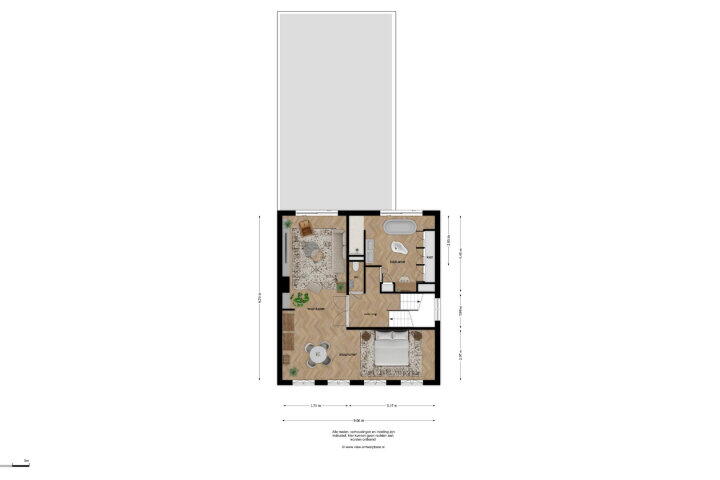 Plattegrond – Haagweg 409, Breda