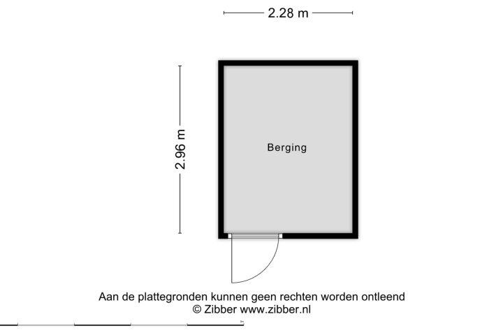 Plattegrond – Haagweg 72 B, Breda