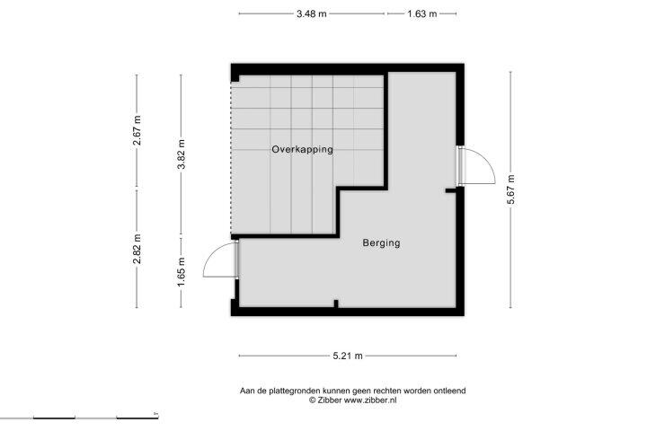 Plattegrond – Haardries 16, Bavel