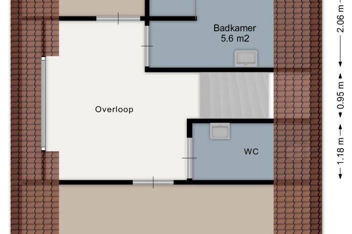 Plattegrond – Haarweg 15 B22a, Tiendeveen