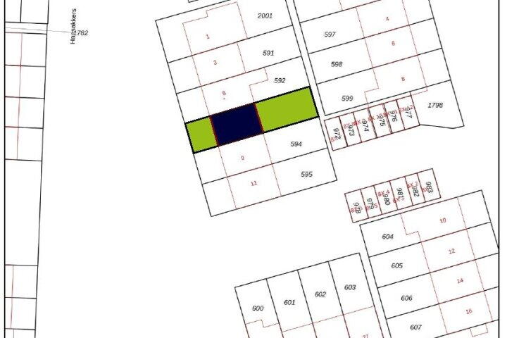 Plattegrond – Haasakkers 7, Peize