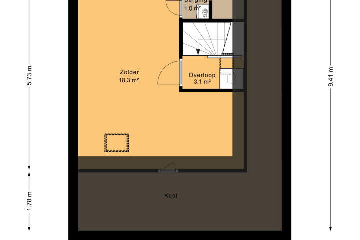 Plattegrond – Haking 10, Vledder