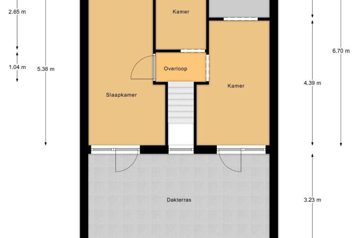 Plattegrond – Halseweg 54 10, Halle