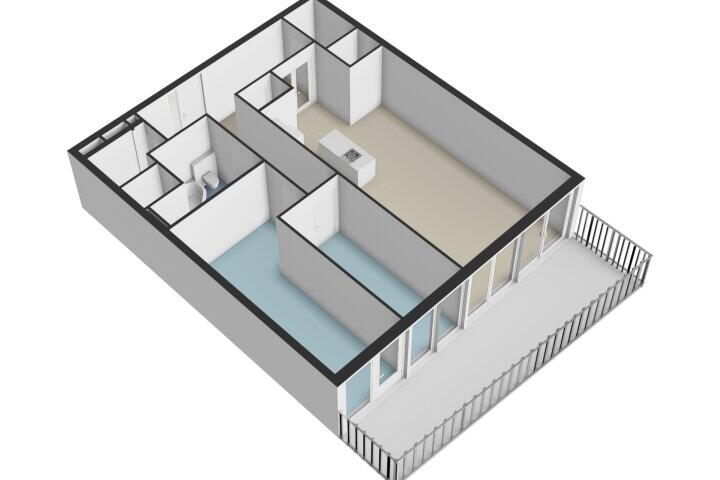 Plattegrond – Handelsweg 39 22, Amstelveen