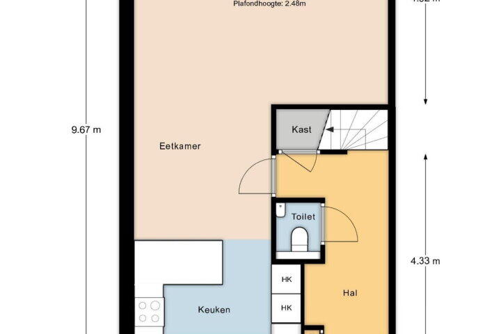 Plan – Hanselaarmate 58, Zwolle