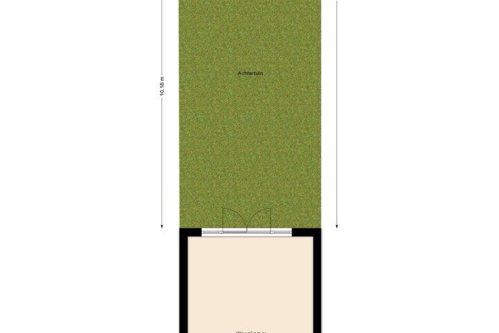 Plattegrond – Han Tromplaan 14, Beverwijk
