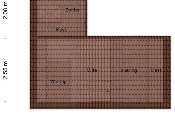 Plattegrond – Haringvlietlaan 38, Lelystad