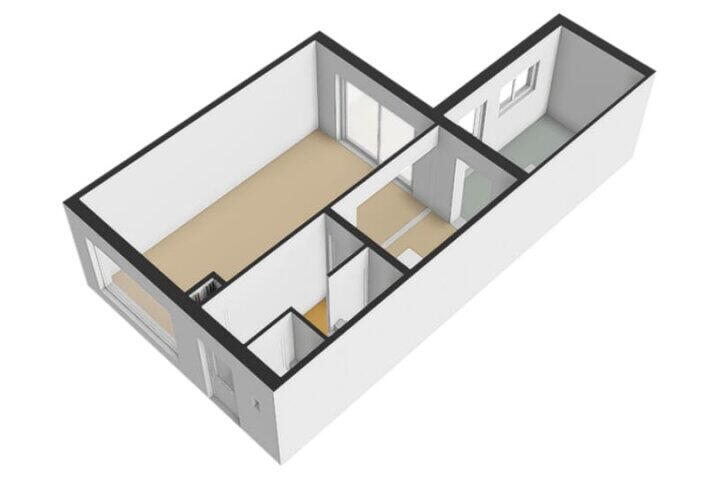 Plattegrond – Harmen Coops Fledderusstraat 16, Steenwijk