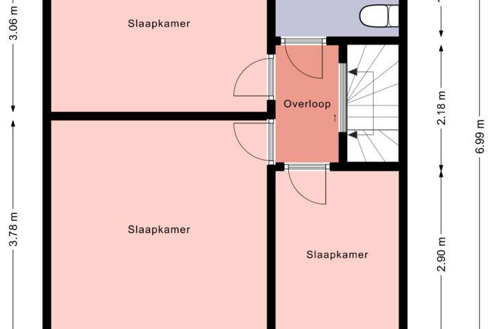 Plattegrond – Harmen Jans Groenstraat 10, Sintjohannesga