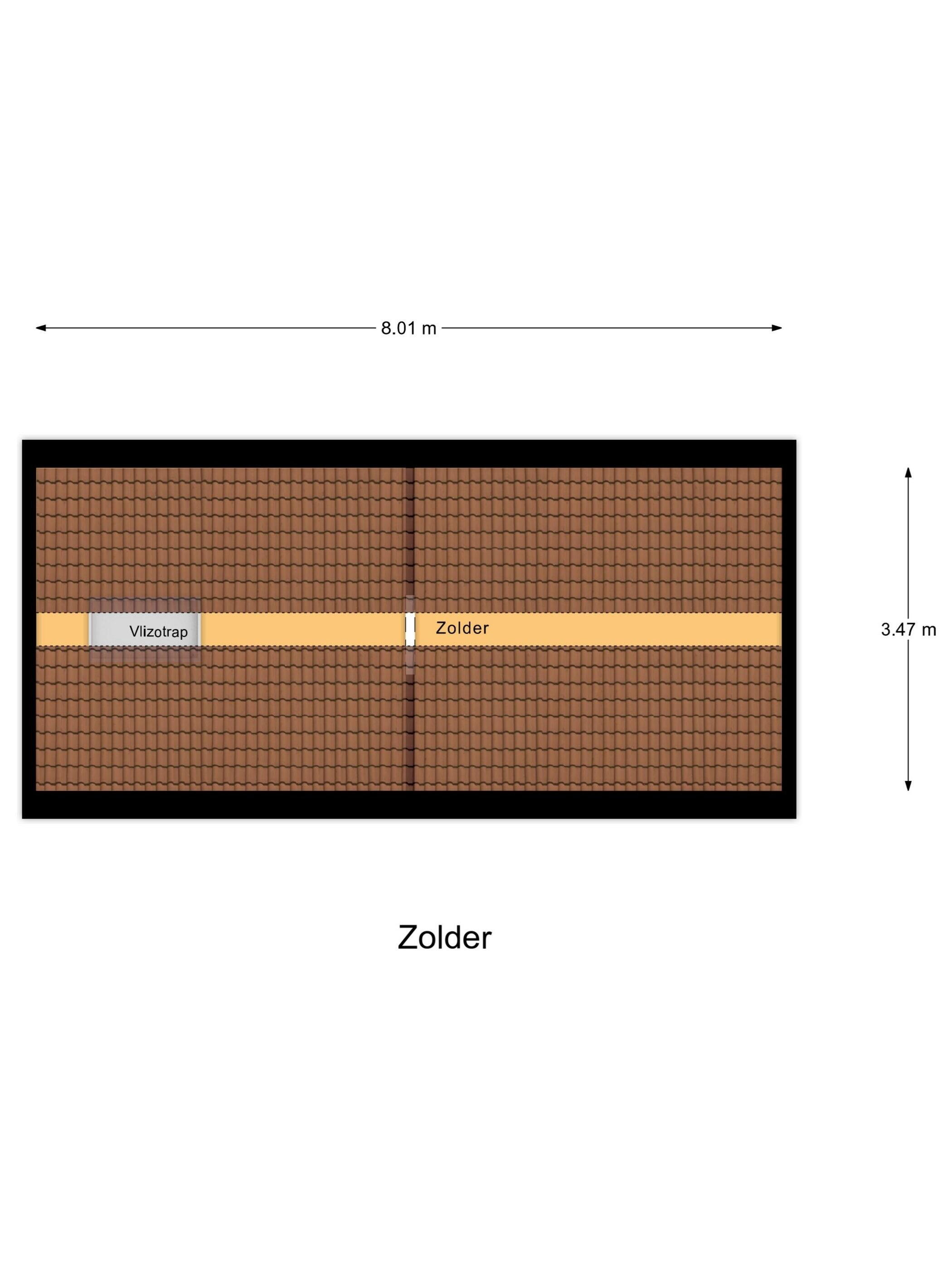 Plattegrond 3 - Haspelstraat 26, Hoeven