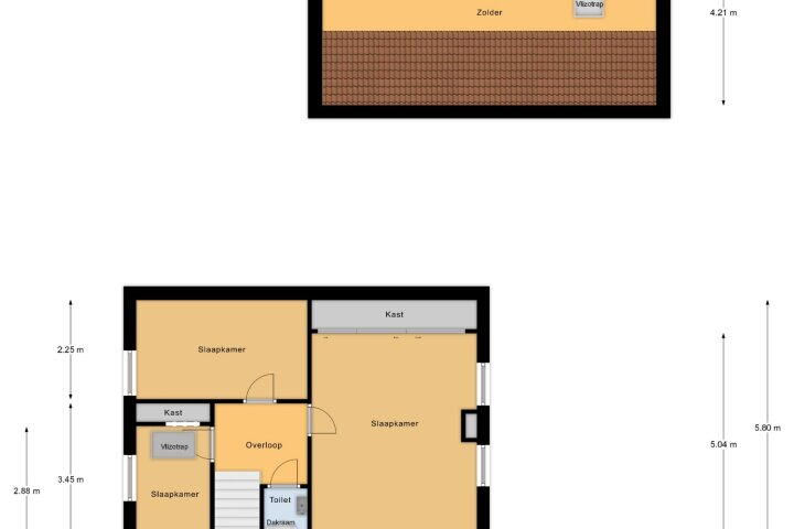 Plattegrond – Haspelstraat 26, Hoeven