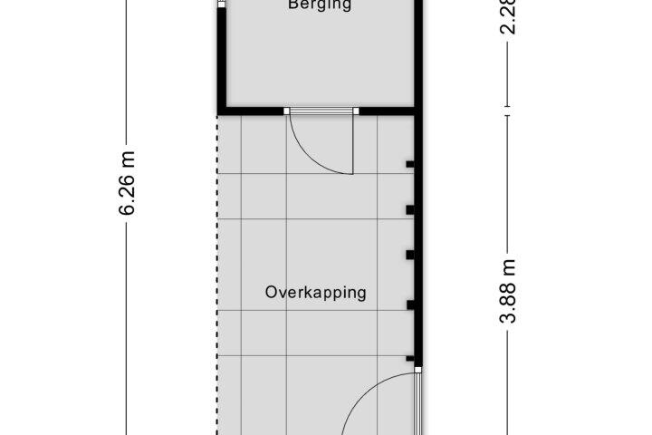 Plattegrond – Hatertseweg 324, Nijmegen
